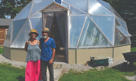 Couple Creates Ecobubble Life. By Denny Scott